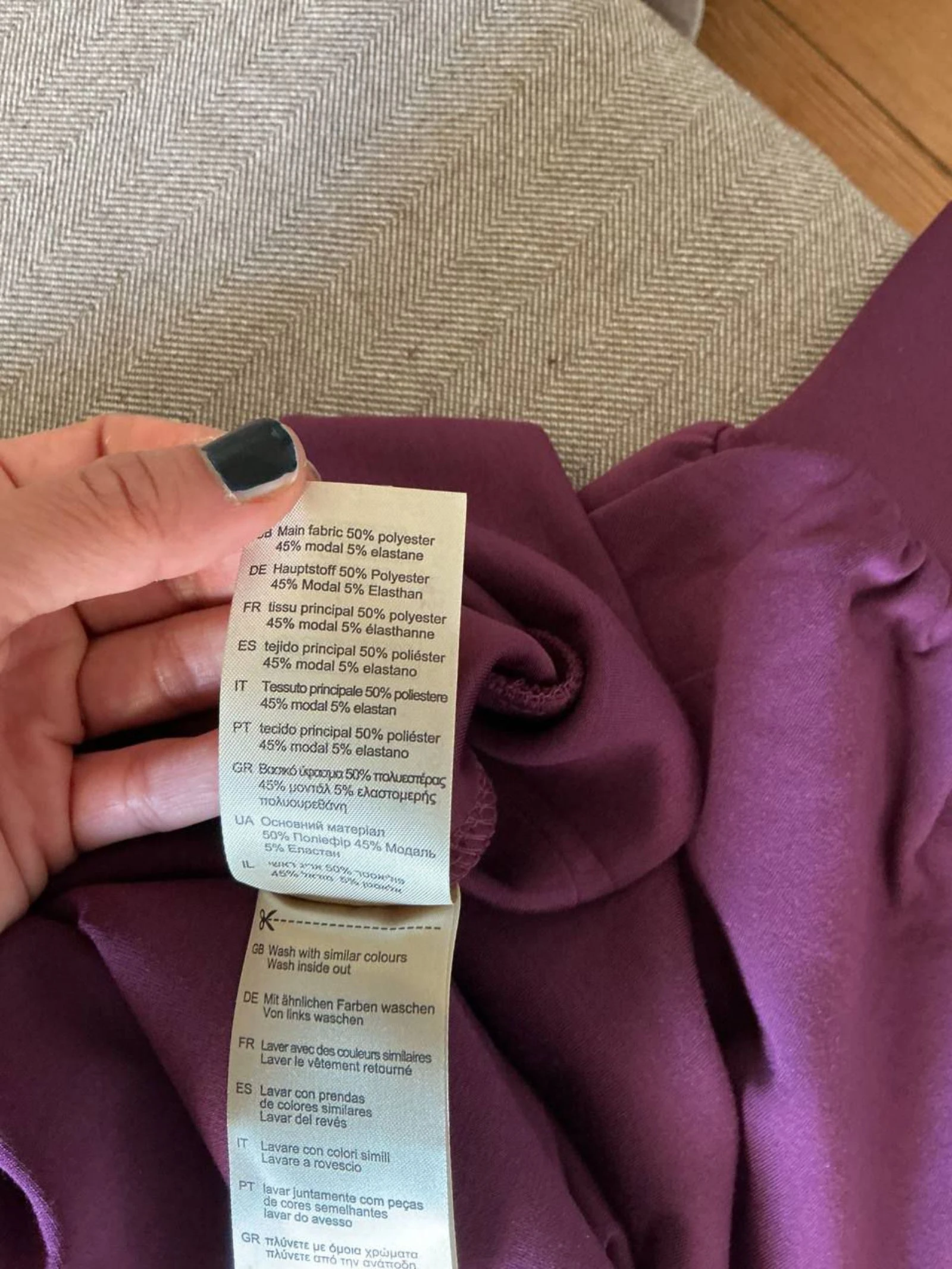 Moletom Feminino Scotch & Soda roxo Tamanho 36 – photo 8